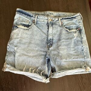 Old Navy denim ripped shorts - excellent condition